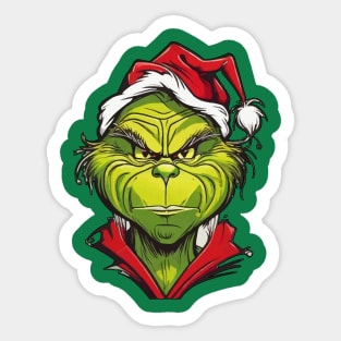 Grinch Sticker